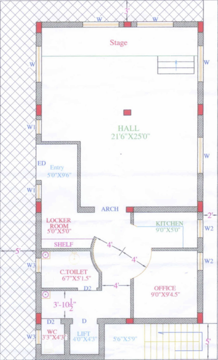 Ashram Plan